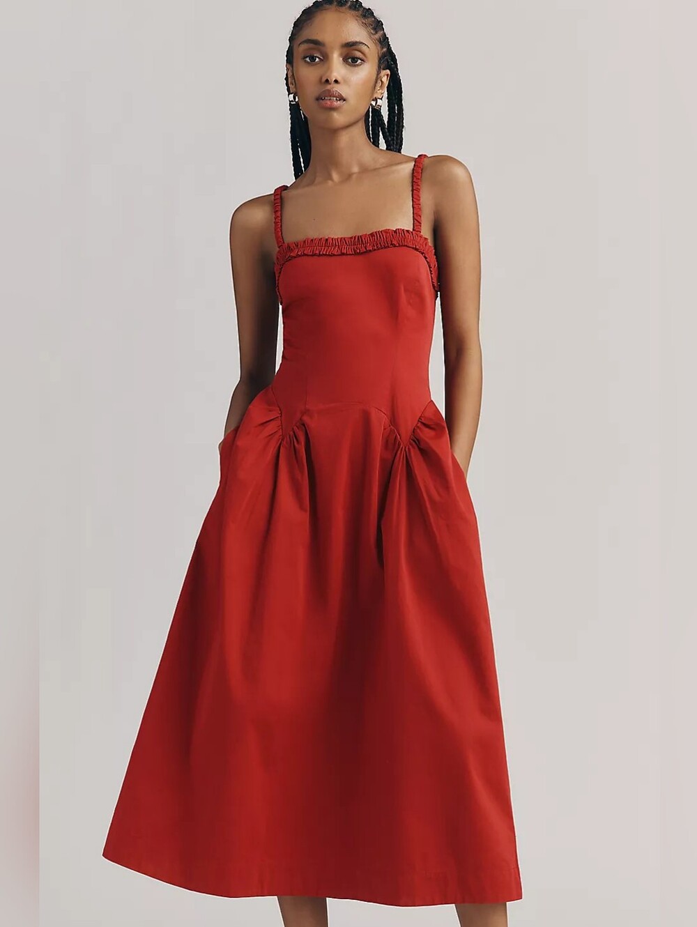 Damson Madder Rachel Midi Dress EU Size 10/ US Size 6